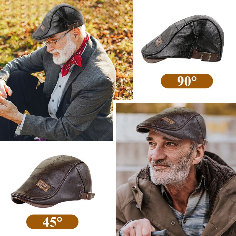2024 Skórzany beret nowej generacji