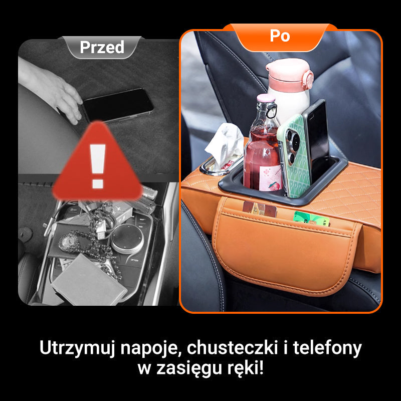 Wielofunkcyjna poduszka podłokietnika samochodowego