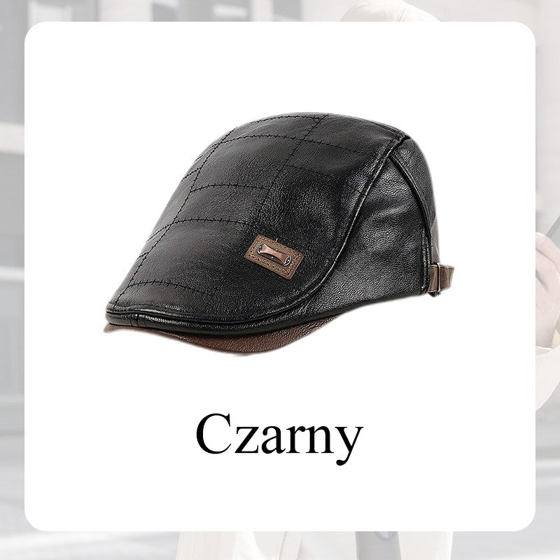 2024 Skórzany beret nowej generacji