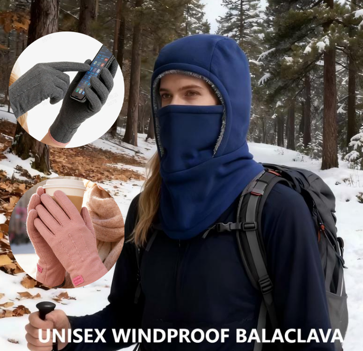 ❄️Uniseksowa wiatroodporna i ciepła kominiarka