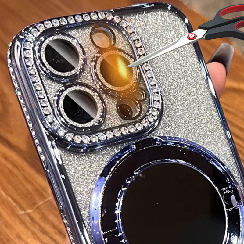 2025 Nowe etui na iPhone'a inkrustowane diamentami