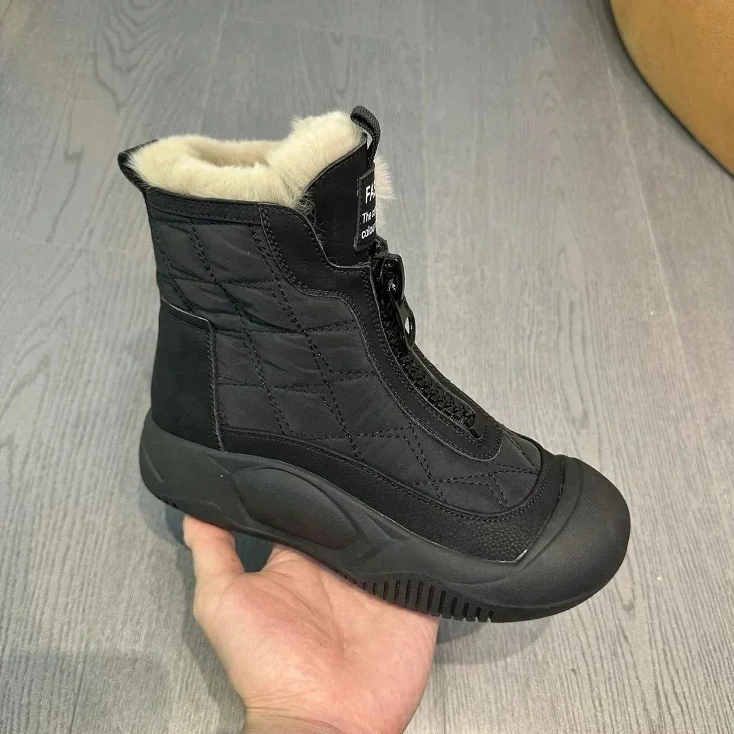 【🔥2025 Nowe produkty】☔❄️Wodoodporne, ocieplane śniegowce w stylu vintage