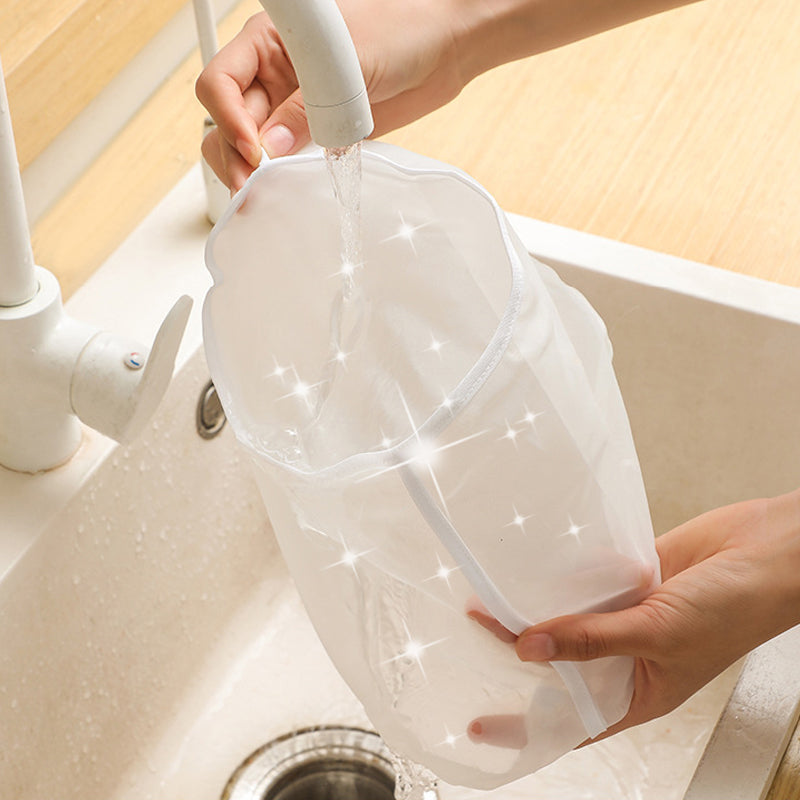 🥛 Uniwersalny worek filtrujący do żywności – ♻️ Wielorazowy, ekologiczny