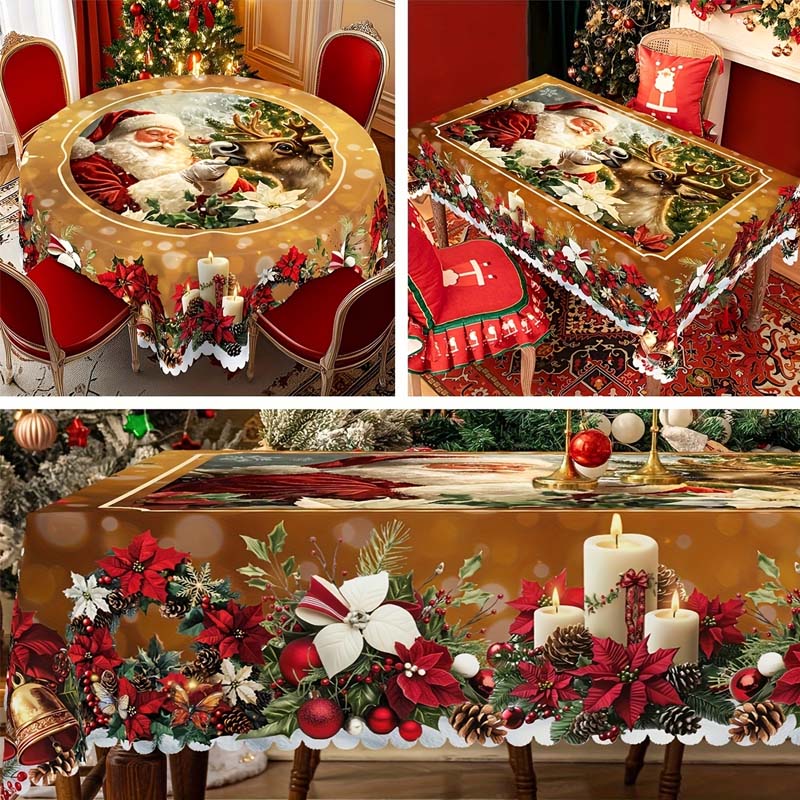 🎄2025 Świąteczny obrus dekoracyjny premium
