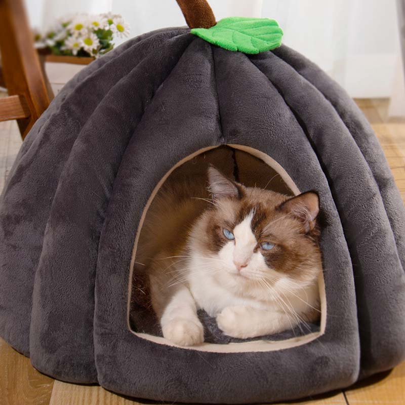 🐱Przytulne, półzamknięte legowisko dla zwierząt