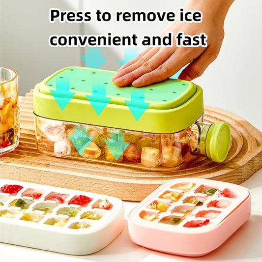 🧊Forma i czajnik do kostek lodu Press-To-Cold