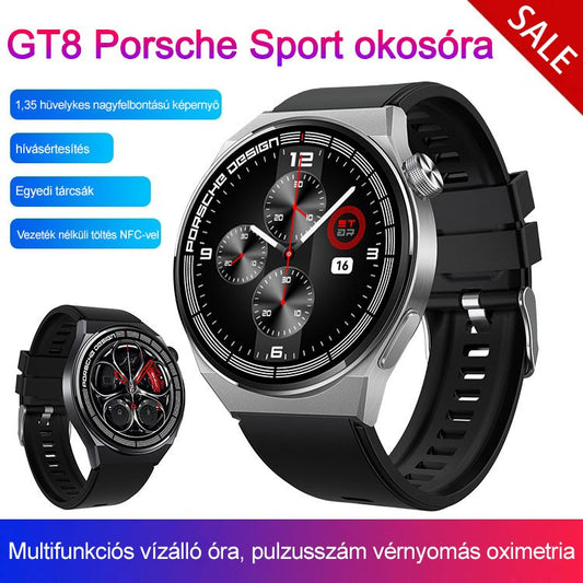 Sportowy smartwatch GT8 Porsche