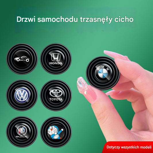 Wyciszenie amortyzatora drzwi samochodu
