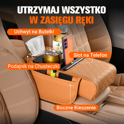 Wielofunkcyjna poduszka podłokietnika samochodowego
