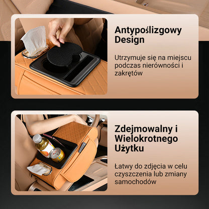 Wielofunkcyjna poduszka podłokietnika samochodowego
