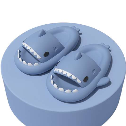 Kapcie Shark dla mężczyzn i kobiet (materiał antybakteryjny, odporny na zużycie i antypoślizgowy)