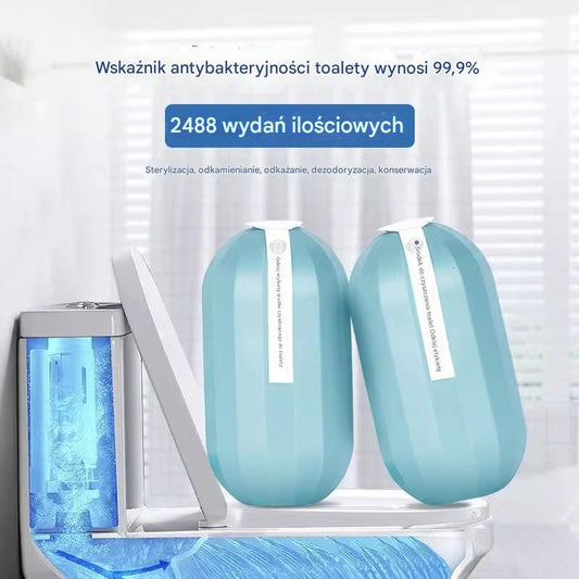 Toilet Deodorant Cleaner Silny środek do czyszczenia toalet o świeżym zapachu do automatycznego odkamieniania.