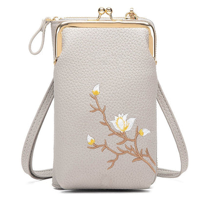 🔥👛Portfel na telefon komórkowy dla kobiet noszony na ukos🌸